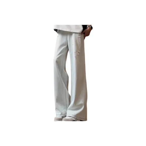 Hungo Светло-Синие Унисекс Джинсы