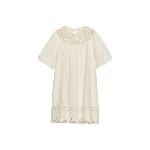 ZARA ZW Series Короткий рукав Платье Женское