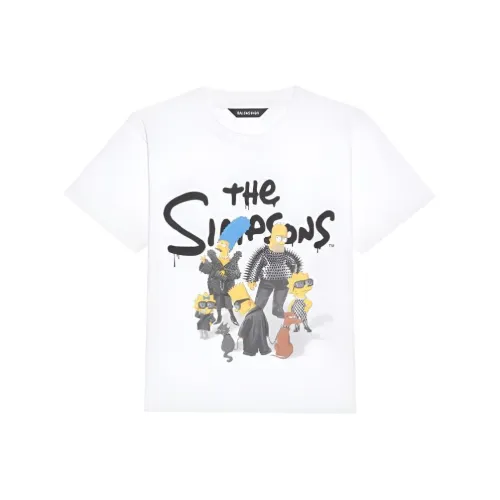 Balenciaga x The Simpsons T-Shirt Белая Детская