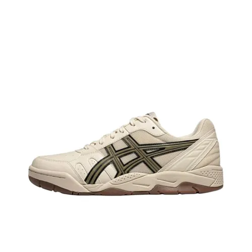 Asics Гель Твист Амортизация Устойчивый к истиранию Дышащая Поддержка Низкий Топ Повседневная Обувь Унисекс Бежевый Зеленый Коричневый