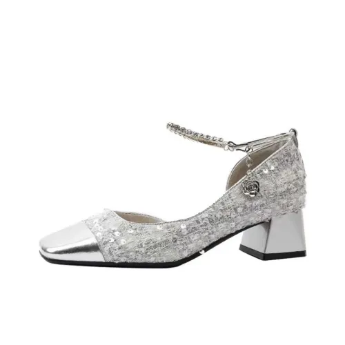 OBWA Грубый каблук Высокие каблуки Женские