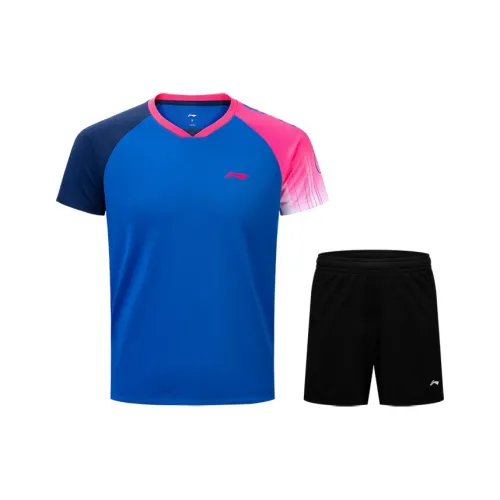 LINING Повседневная спортивная одежда Унисекс Синий Черный