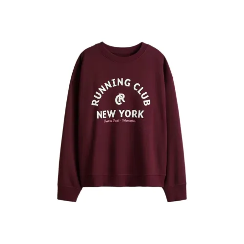 H&M Бургундский Женские Толстовки