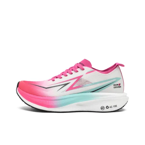 OURCOVER Отскок Дышащий Легкий Амортизация Детские Беговые Кроссовки Розовый Красный Подростки