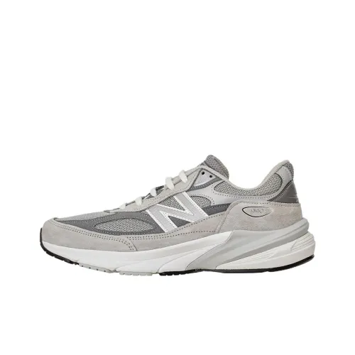 New Balance NB 990 Low Топ Беговые кроссовки Мужской Серый