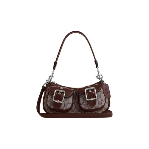 COACH Ashton Кожа Сумка Средний Женские Кленовый