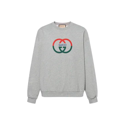 GUCCI SS24 Толстовка Мужской Серый