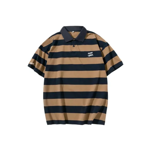 GELANLU Лето Поло Свободный крой Унисекс