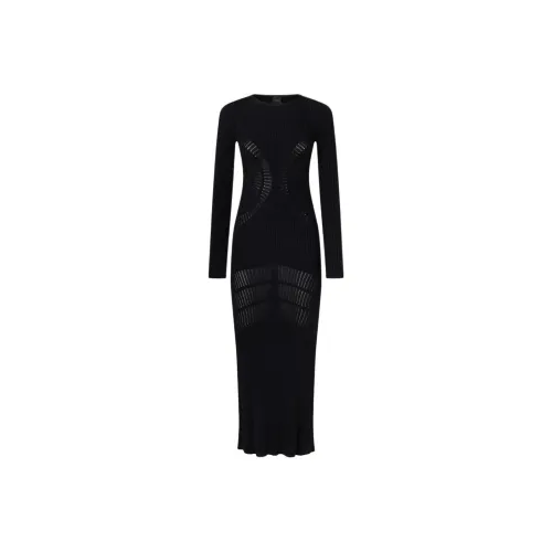 PINKO Длинное платье с длинными рукавами женское