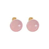 Серьги-клипсы Miyan Light Shadow, 1 пара (розовые)