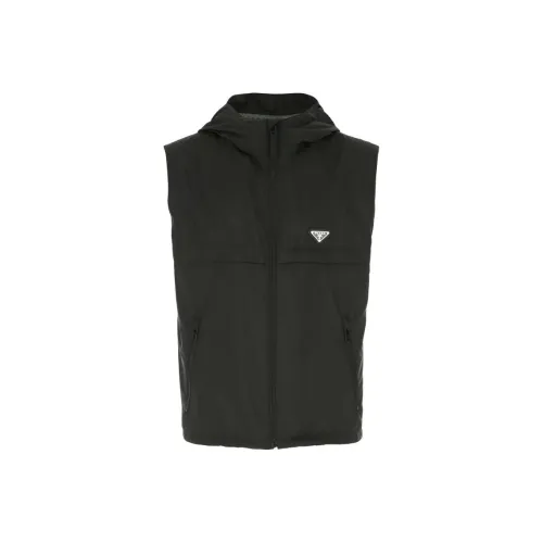 PRADA Мужские черные жилеты