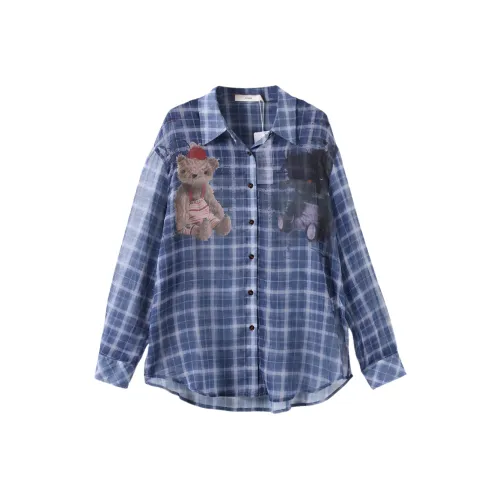 SETIROM Синие Женские Рубашки