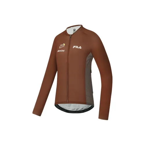 FILA Велоспорт CAMEL Шип Коричневый Женская Велосипедная Одежда