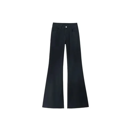 FINDSME GAGA Черные Женские Джинсы