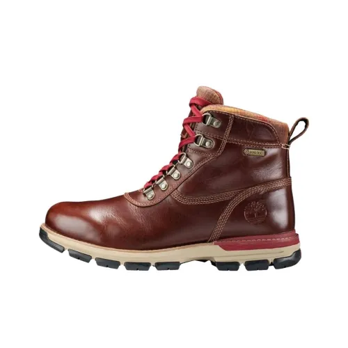 Timberland Heston Водонепроницаемый Crew Аутдор Мужской Красный Коричневый