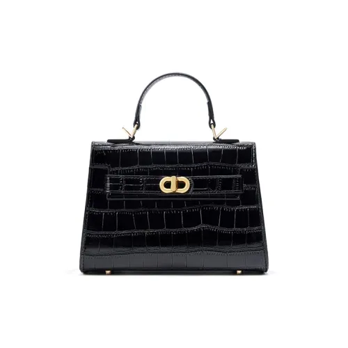 Vowo Синтетическая кожа Сумка Стандартная Женская Черная Белая