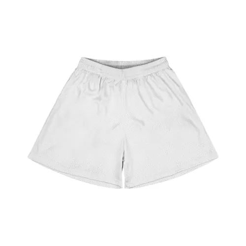 AKIN Бело-серый Унисекс Повседневные шорты