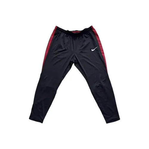 Nike Черные Мужские Футбольные Штаны