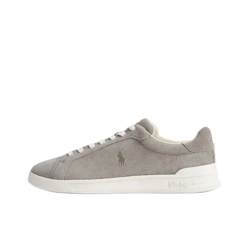 Polo Ralph Lauren COURT HERITAGE II Low Топ Скейтборд Кроссовки Мужские Серые