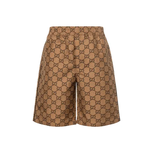 GUCCI SS23 Повседневные шорты Мужские Коричневые