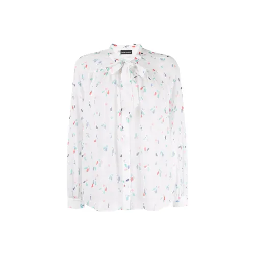 EMPORIO ARMANI SS22 Рубашка Женская Белая