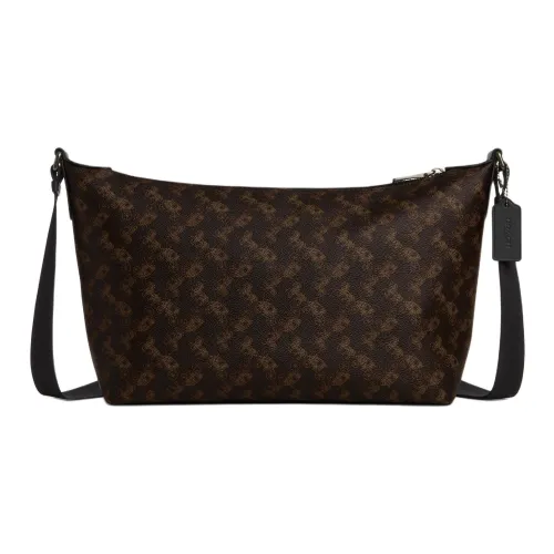 COACH Искусственная кожа Сумка через плечо Большая Мужская Трюфель