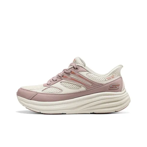 Skechers Bob's SPORT Устойчивый к истиранию Низкий Топ Casual Женский Розовый