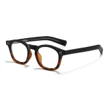 8654 Черный топ Черепаховый низ