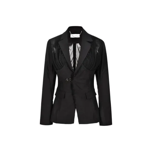 CNLEEWEI Черные Женские Деловые Костюмы