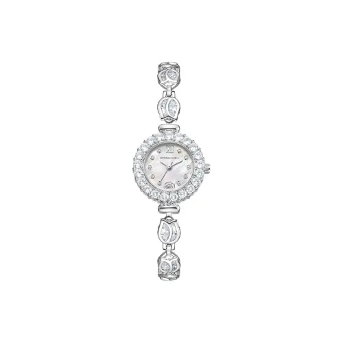 BCBGMAXAZRIA Кварцевый механизм Женские часы 26,5mm*31mm Жемчужная раковина Цвет