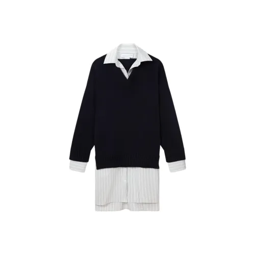 Stella McCartney Длинное платье с длинными рукавами женское