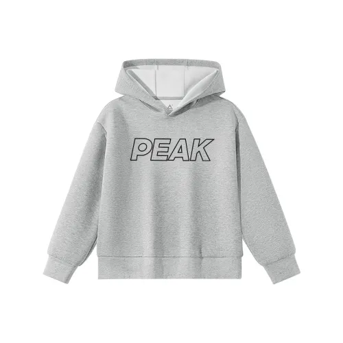 PEAK Светло-пшеничный серый PK Черный Английский язык Большой Kids Свитшоты