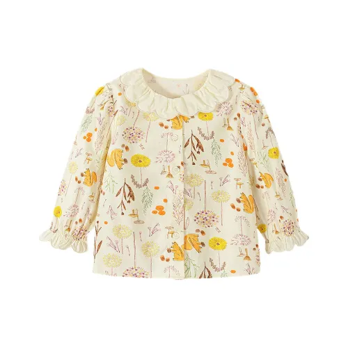 Mini Bala Принт Рубашки Осенний Дети Возраст 3-7 Лет