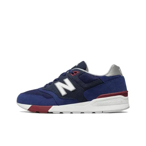 New Balance NB 597 Low Топ Повседневная обувь Мужская Синяя