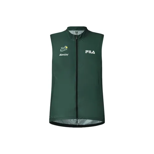 FILA Велоспорт Зеленые Женские Жилеты