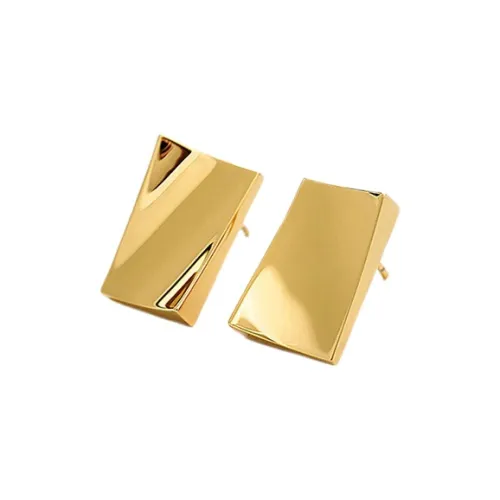 LADYCOLOUR Серьги из меди с покрытием из 18-каратного золота женские