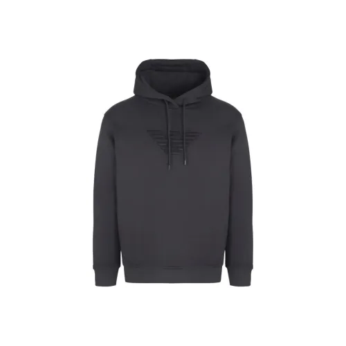 EMPORIO ARMANI Свитшот Мужской Серый Синий