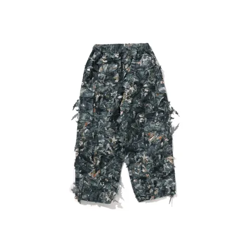 A BATHING APE TREE EDGE CAMO Collection FW25 Повседневные брюки Мужской