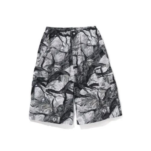 A BATHING APE TREE EDGE CAMO Collection FW25 Карго шорты Мужской