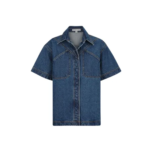 Shona Joy Синие Женские Рубашки