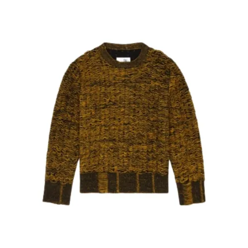 MM6 Maison Margiela Совместный бренд Свитер Мужской Черный Желтый