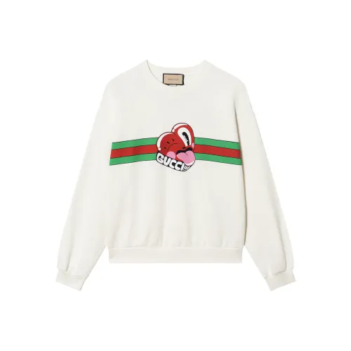GUCCI SS24 Свитшот Мужской Экрю