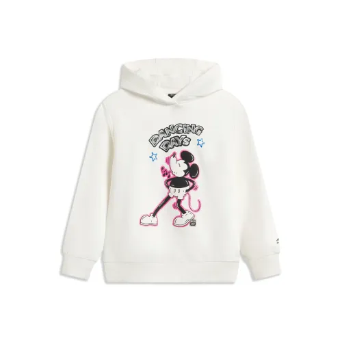LINING YOUNG X Disney Свитшот Sportlife Айвори Малыш