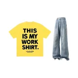 Жёлтый + Светло-синий