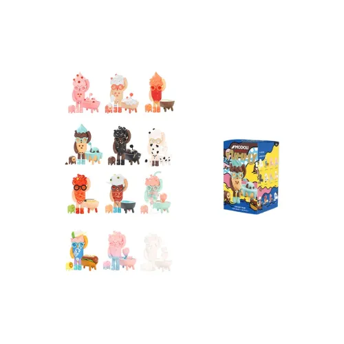 POP MART MODOLI YUMMY Слепые коробки Один Mystery Коробка Целая коробка 12 шт