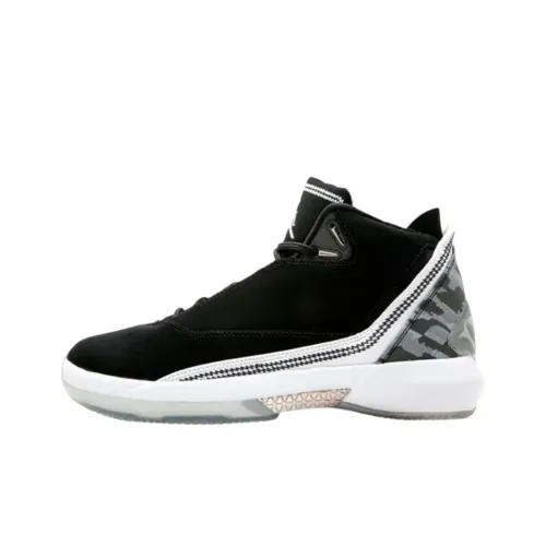 Jordan Air Джордан 22 MID Топ Детские Баскетбольные Кроссовки Черные Подростки