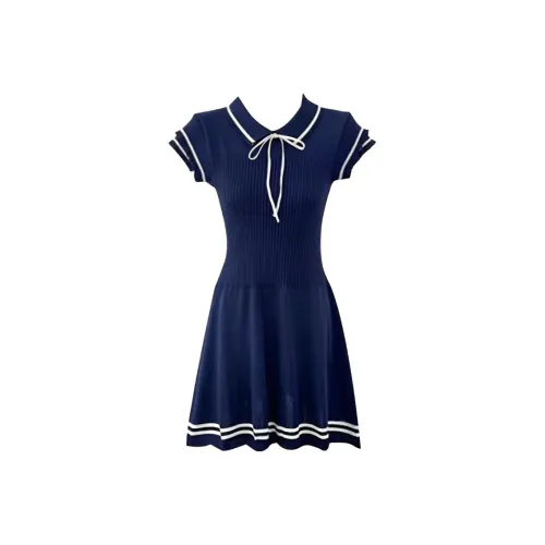 ONE PASS STUDIO Короткий рукав Платье Женское