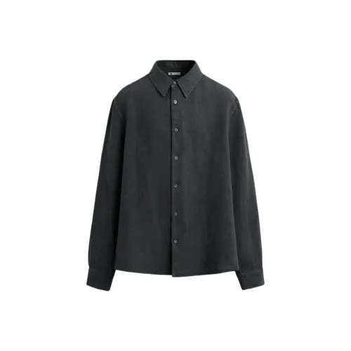ZARA Carbon Gray Мужские Рубашки