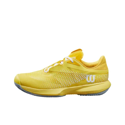 Wilson Kaos Swift Теннисные кроссовки Низкий топ Желтый Женский