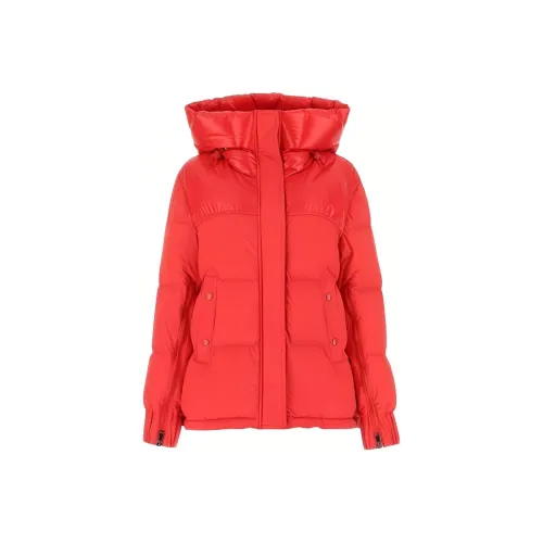 MONCLER Red Женские пуховики